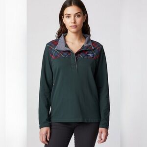 Vintage LL Bean Women’s Soft Cotton Rugby Shirt - Size Large